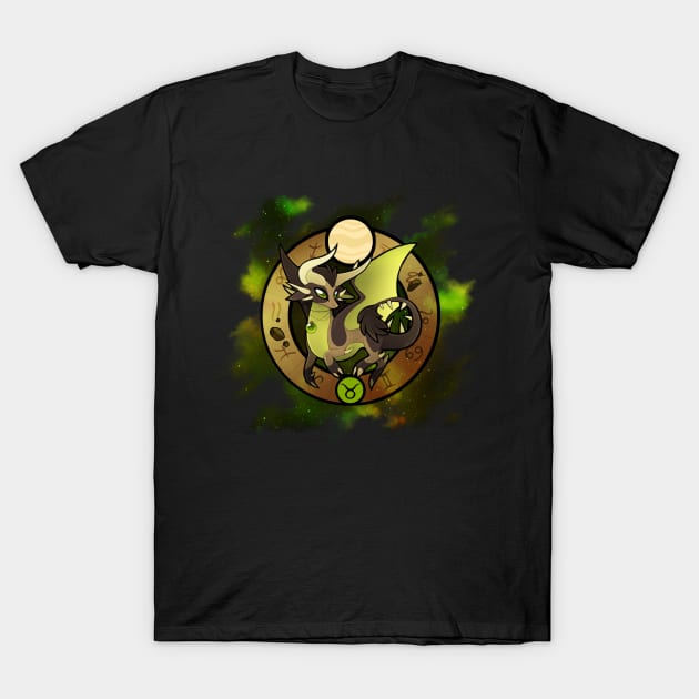 Zodiac Dragons: Taurus T-Shirt by FennecSilvestre